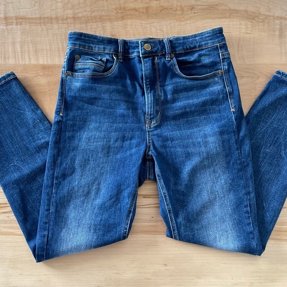 Stradivarius High Waisted Skinny Jeans Size 8 - Picture 2 of 4